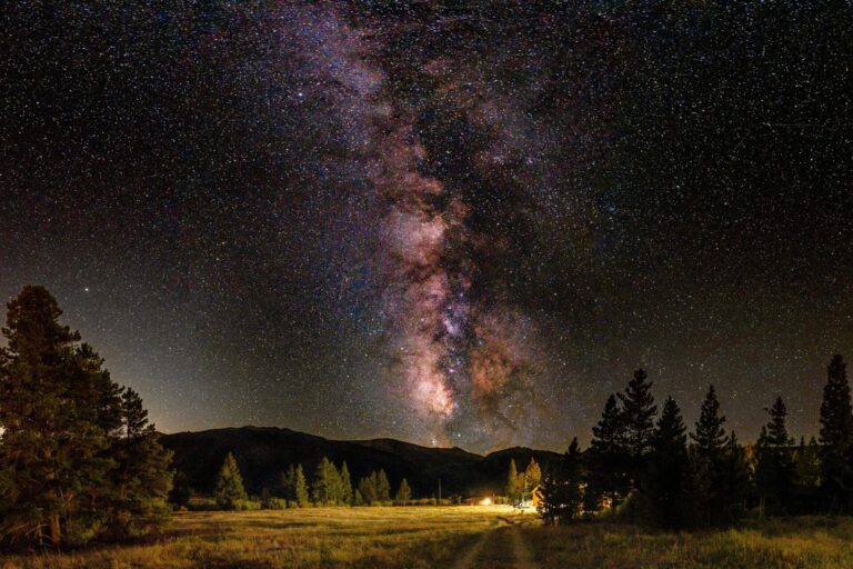 Milky Way Over Campus